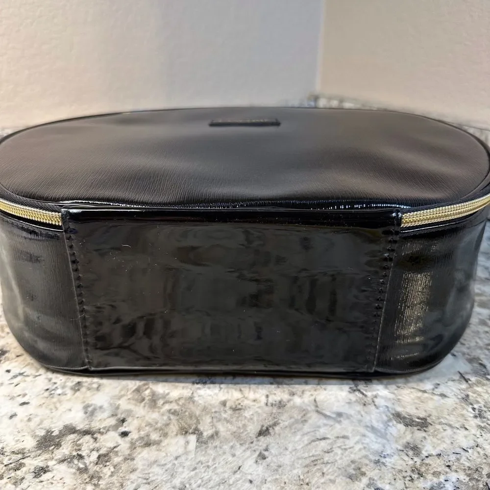 Lancôme Black Train Case Cosmetic Bag